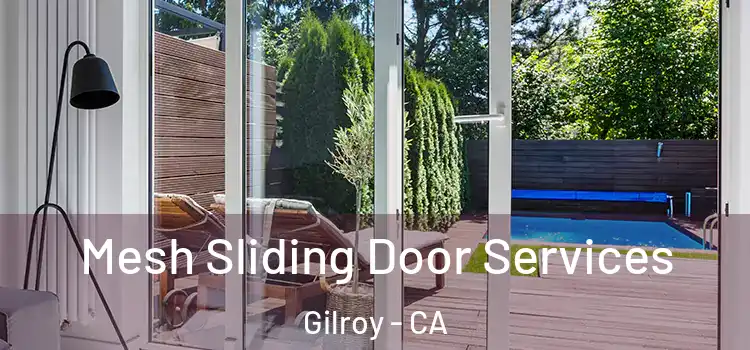 Mesh Sliding Door Services Gilroy - CA